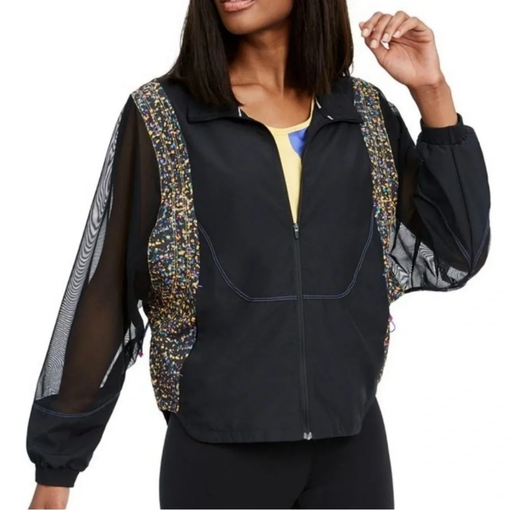 Nike Icon Clash Mesh Panel Windbreaker Running Jacket- packable garment, 3XL